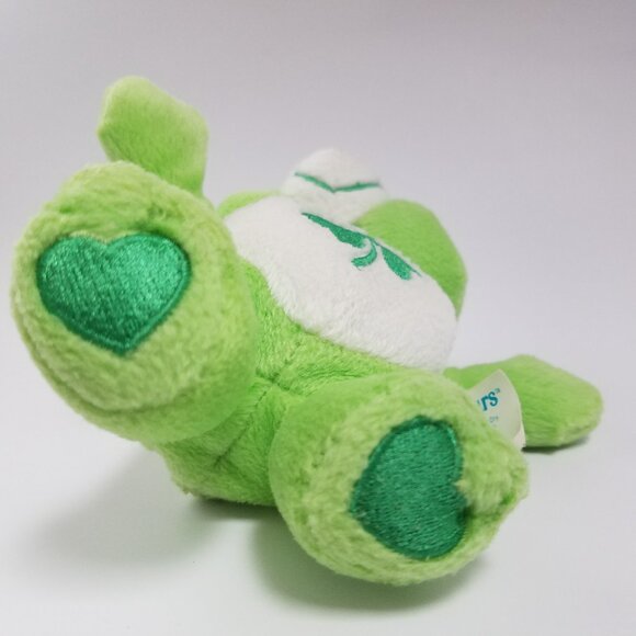 2003 Good Luck Shamrock Care Bears Play Along small mini plush stuffed animal - Picture 9 of 14